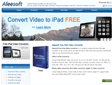 Tablet Screenshot of aleesoft.com